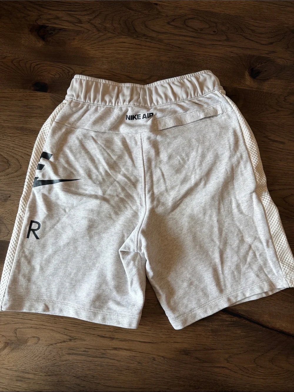 Nike Air Boys XL Light Gray Athletic Shorts